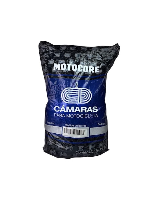 Cámara para llanta de motocicleta Motocore 110/90-17 TR4 10 piezas