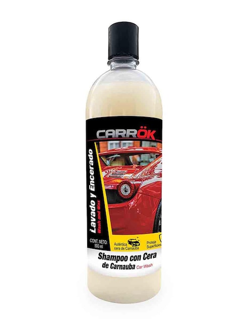 Shampoo con cera para auto 1