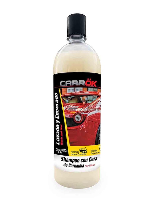 Shampoo con cera para auto Carrok