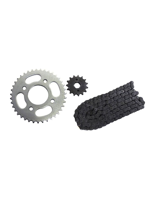 Engrane y Cadena Roda para moto Italika Ft 150 13-16