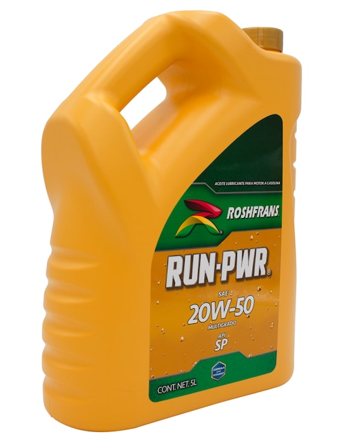 Aceite mineral Roshfrans para automóvil 20W-50 5 litros