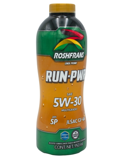 Aceite mineral Roshfrans para automóvil 5W-30 950 ml
