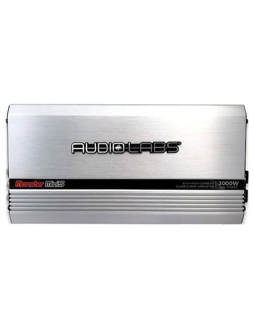 Amplificador para auto Audio Labs Monster Mini5 de 4.5 V