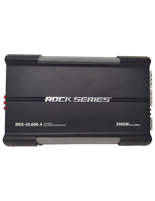 Amplificador para auto Rock Series RKSUL6004 de 8 V