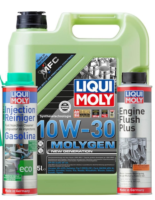 Aceite sintético Liqui Moly para automóvil 10 W-30 5 L