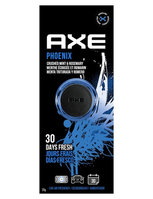 Aromatizante Axe ambientador de gel de aroma menta