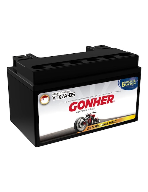 Imagen de producto Acumulador Gonher YTX7A