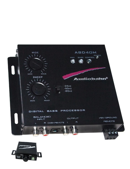Amplificador para auto Audiobahn ABD40M de 15 V
