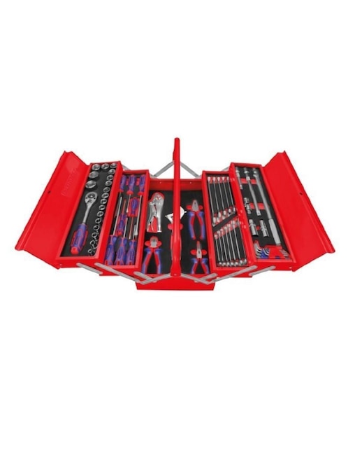 Caja de herramientas Emtop 5 compartimentos