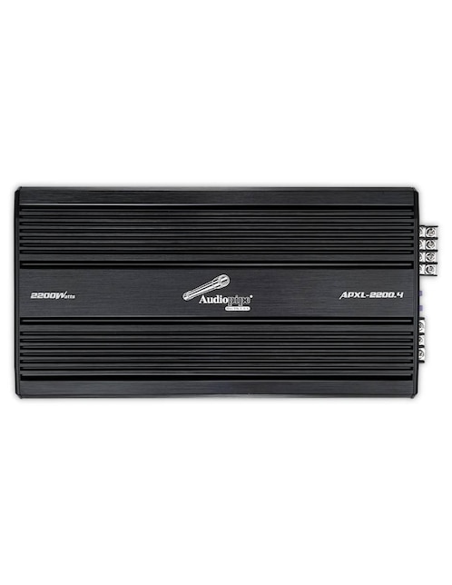 Amplificador para auto Audiopipe APXL22004 de 6 V
