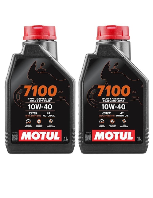 Aceite sintético para moto 10W-40 2 L