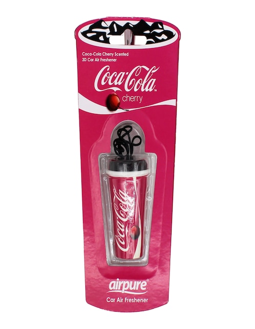 Aromatizante Air Pure Coca Cola adorno perfumado de aroma cereza