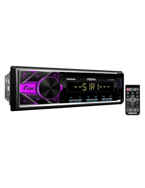 Autoestéreo un din con subwoofer Steelpro oc-015bt