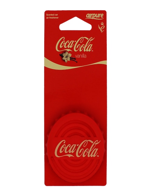 Aromatizante Air Pure Coca Cola adorno perfumado de aroma vainilla 1