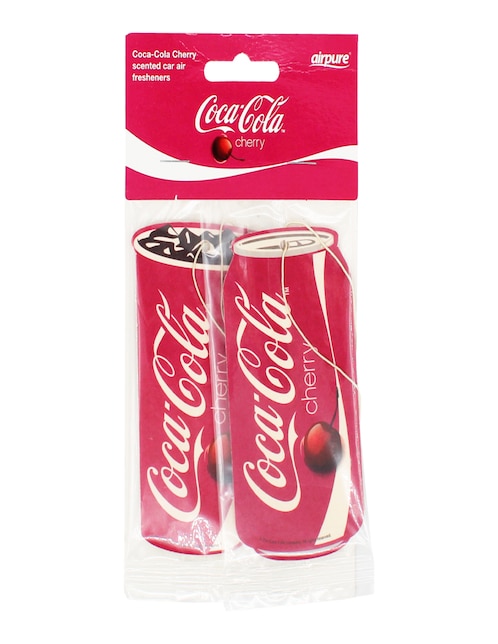 Aromatizante Air Pure Coca Cola adorno perfumado de aroma cereza 1
