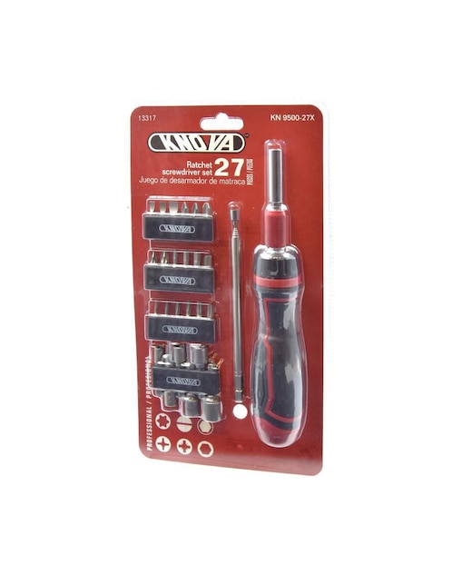 Desarmador multipuntas Knova KN 9500-27x 27 piezas
