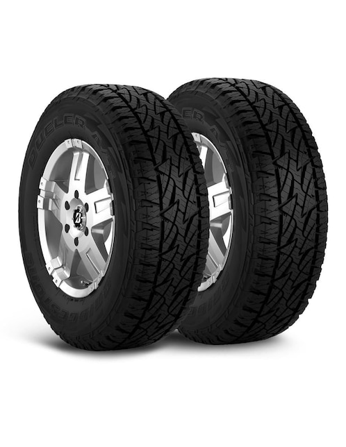 Set de llantas para auto Bridgestone Dueler A/T Revo 2 255/70R16