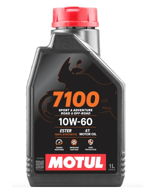 Aceite Motul para moto 10W-60 1 L