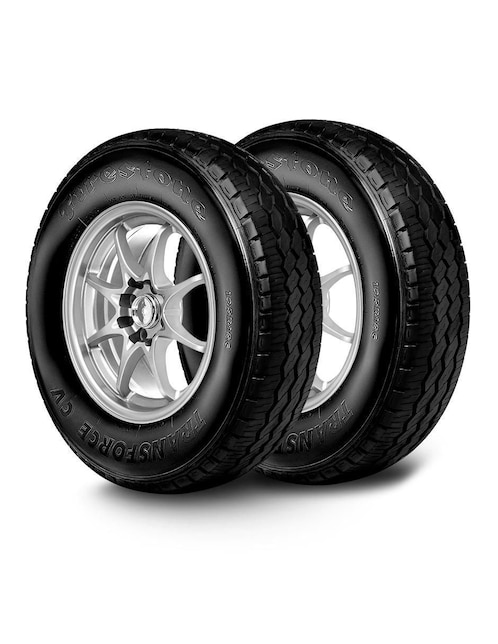 Set de llantas para auto Transforce CV 195/80R14 1