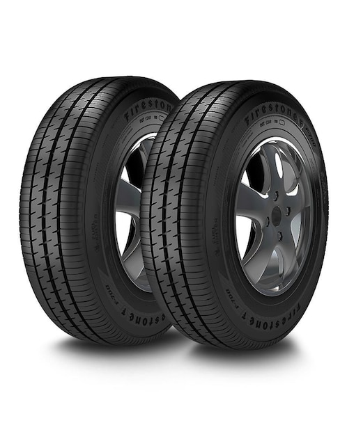 Set de llantas para auto F-700 185/70R14