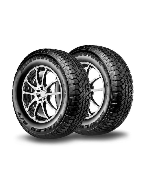 Set de llantas para auto Bridgestone Dueler A/T Rh-S 265/70R17