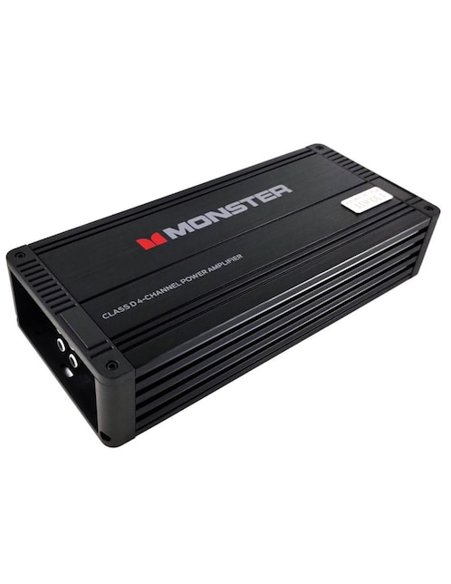 Amplificador para auto Monster AAM100.4 de 9.16 VDC