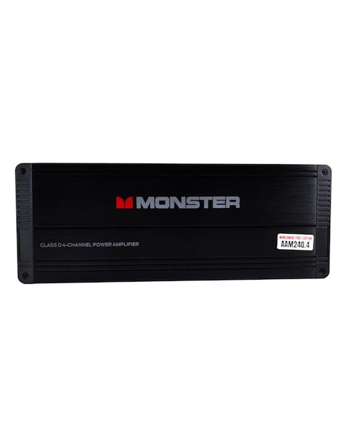 Amplificador para auto Monster AAM240.4 de 12 VDC
