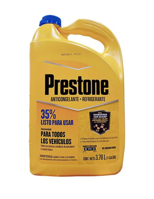 PRESTONE Anticongelante Prestone para automóvil 3.7 L