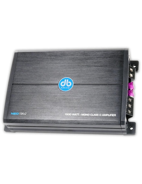 Amplificador para auto Db Drive NEO1.5Kv2 de 5 V