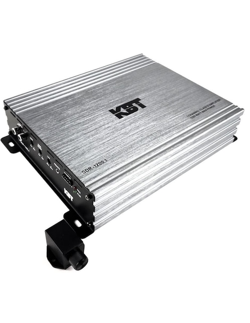 Amplificador para auto Kbt SDR-1200.1 de 9.16 VDC