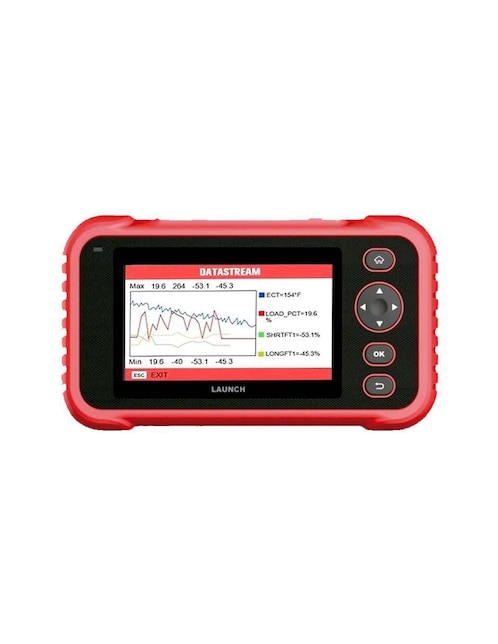 Escaner automotriz compatible con Chrysler alámbrica Launch Creader 123s