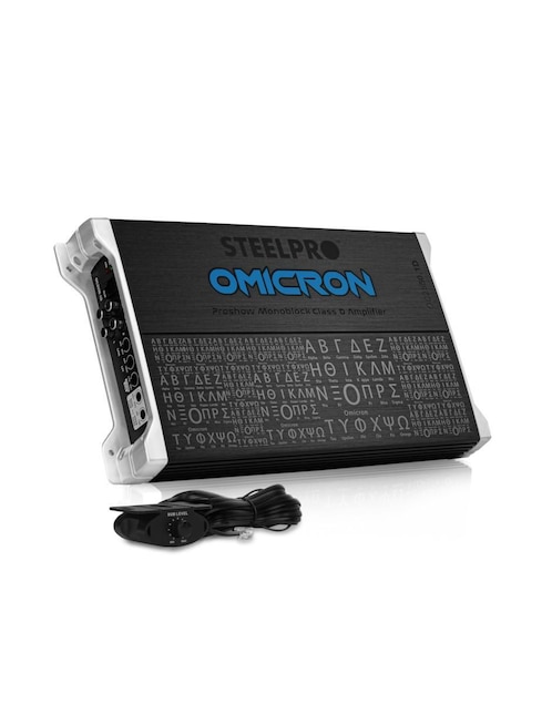 Amplificador para auto Steelpro oc-2550.1d de 12 V