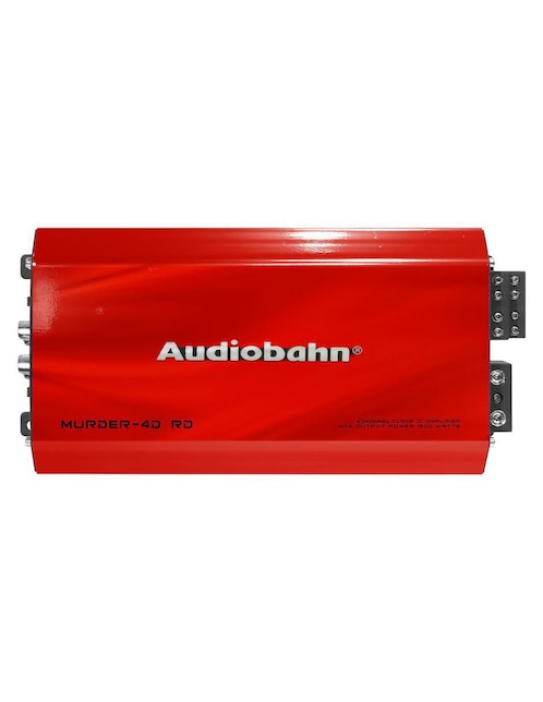 Amplificador para auto Audiobahn MURDER4DRD de  12 V