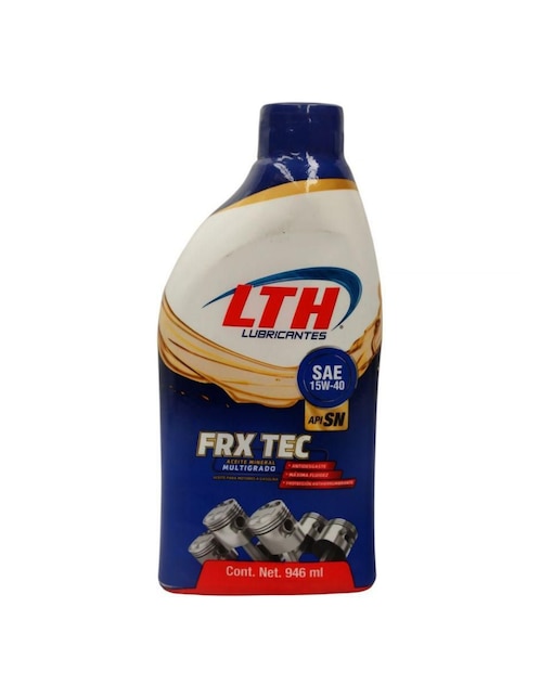 Aceite multigrado Llth para automóvil 15W40SN-L 946 ml