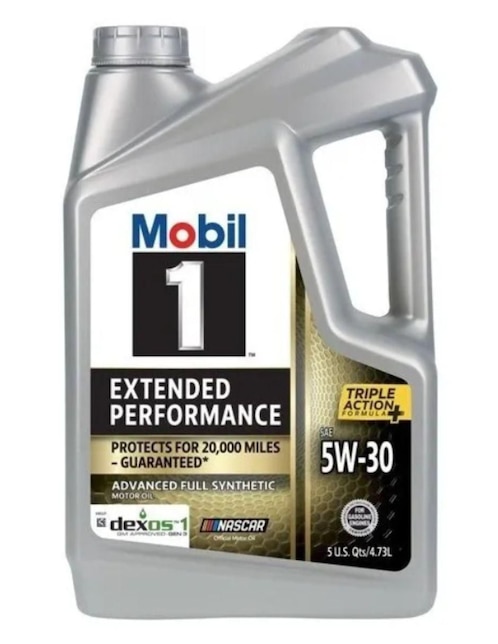 MOBIL Aceite sintético Mobil para automóvil 5W-30 5 L