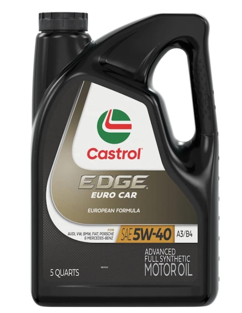 CASTROL Aceite sintético Castrol para automóvil 5W-40 5 L