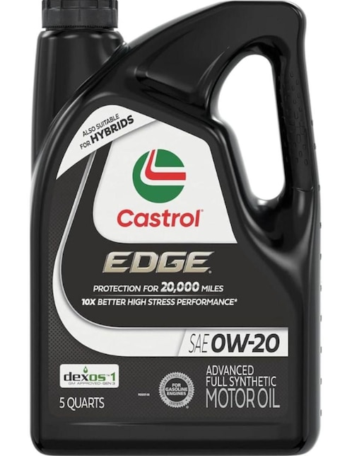 CASTROL Aceite sintético Castrol para automóvil 0W-20 5 L