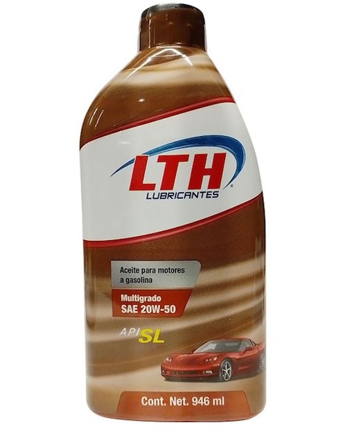 Aceite multigrado Lth para automóvil 20W-50 946 ml