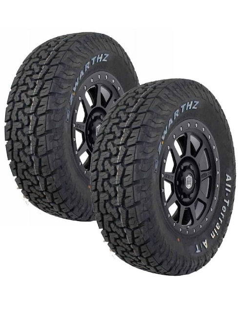 Set de llantas para auto Zwarthz Tires All Terrain 265 / 75 R16