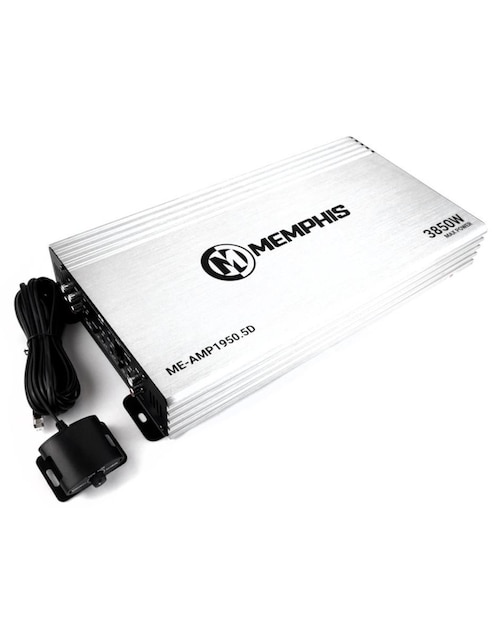 Amplificador para auto Memphis ME-AMP1950.5D de 9-16 VDC
