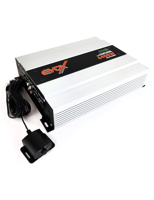 Amplificador para auto Evox Hulk de 9-16 VDC