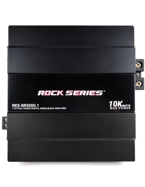 ROCK SERIES Amplificador para auto Rock Series RKS-BR5000.1 de 9-16 VDC