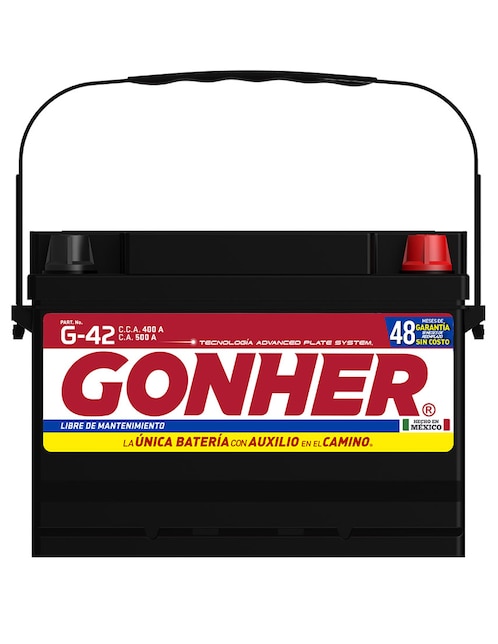 Batería para automóvil Gonher