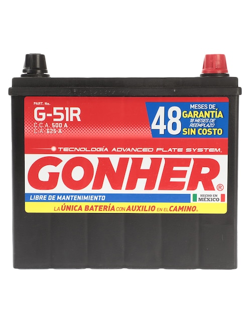 Acumulador para automóvil Gonher 500 Amper