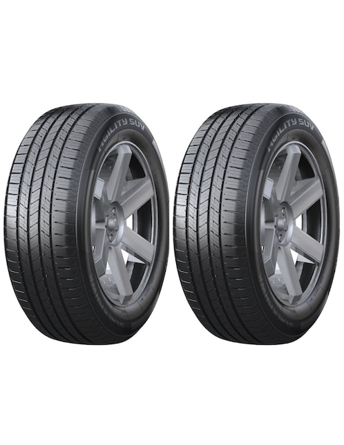 Set de llantas para auto Blackhawk AGILITY SUV 225/60R18
