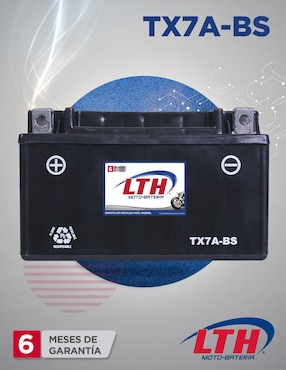 Moto batería LTH TX7A-BS