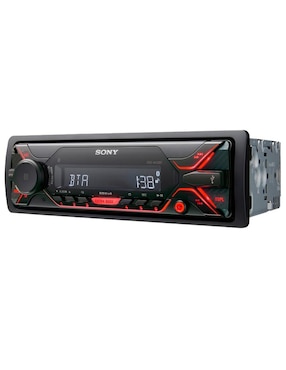 Autoestéreo doble din con subwoofer Sony kit dsx-a410bt + xs-fb161e