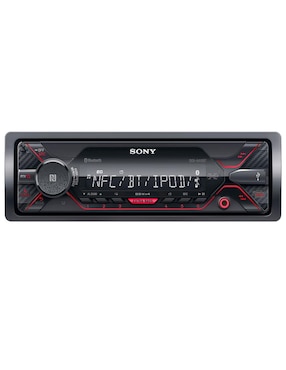 Autoestéreo doble din con subwoofer Sony kit dsx-a410bt + xs-fb161e