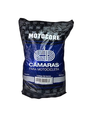 Cámara para llanta de motocicleta Motocore 3.50-18 TR4 10 piezas
