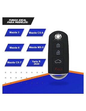 Funda para llave Ragirno compatible con Mazda